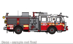 PCX87 PCX870683 - H0 - KME Severe Service, Engine 163 Feuerwehr Staten Island